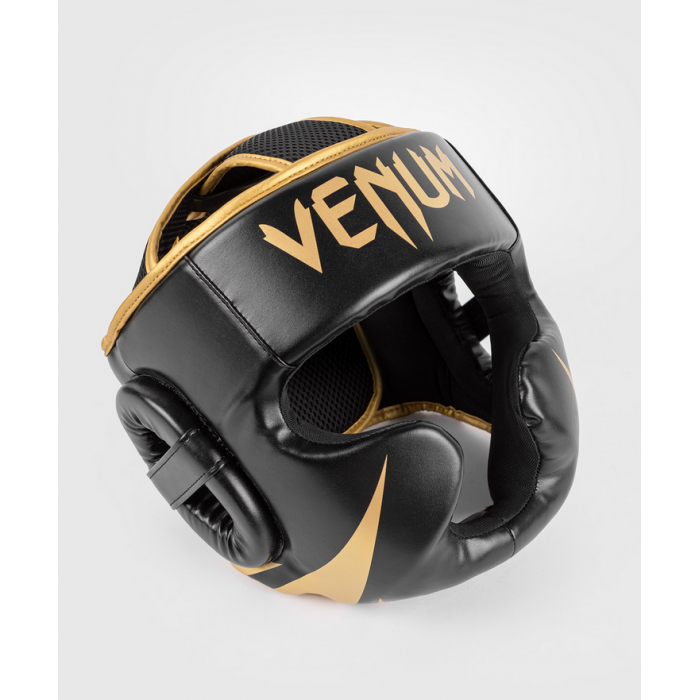 Протектор за глава /каска/ - VENUM CHALLENGER 2.0 HEADGEAR BLACK/GOLD​